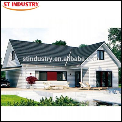 Alibaba China Supplier EPS/PU/Rock wool sandwich panel house prefab