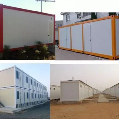 Low cost 20ft flat pack modern folding container house