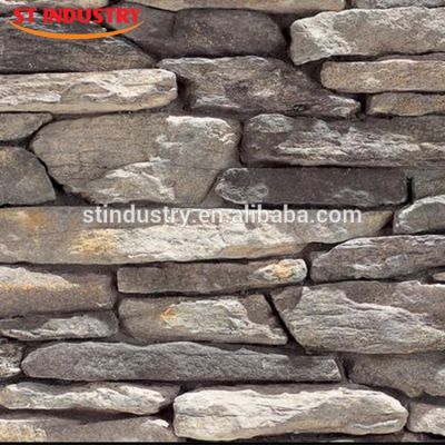 construction building material modern house interior faux stone panels