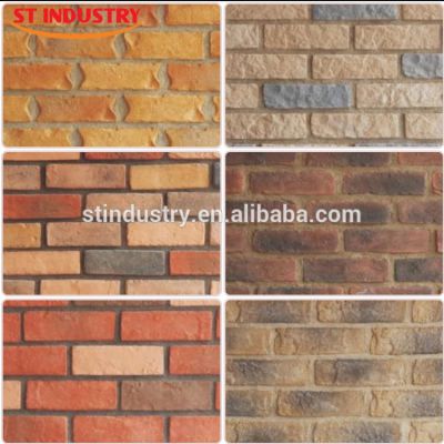 Building decoration material faux brick wall cladding