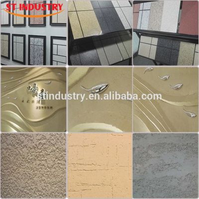 Wall decoration non combustible heat insulation uv coating