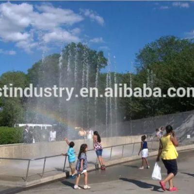 Landscape outdoor artificial waterfall fountain