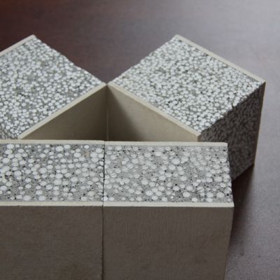 cheap fireproof precast rockwool polyurethane sandwich roof panel