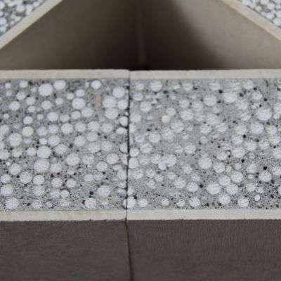 heat resistant insulated 100mm 125mm 150mm wall sandwich panel price